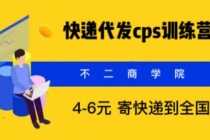 （5796期）快递代发CPS，月入万元，不起眼却很赚钱的信息差项目