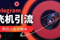（5340期）【引流必备】国外Telegram飞机引流脚本，解封双手自动引流【脚本+教程】